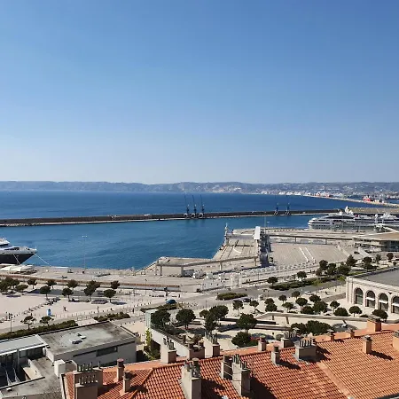 Vieux-Port, Panier, Magnifique Studio Avec Vue Sur Mer Marseille Exterior photo