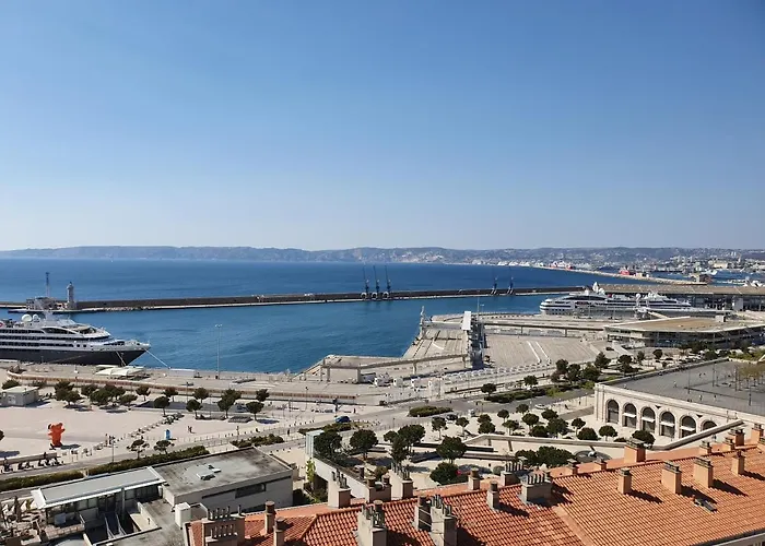 Vieux-Port, Panier, Magnifique Studio Avec Vue Sur Mer